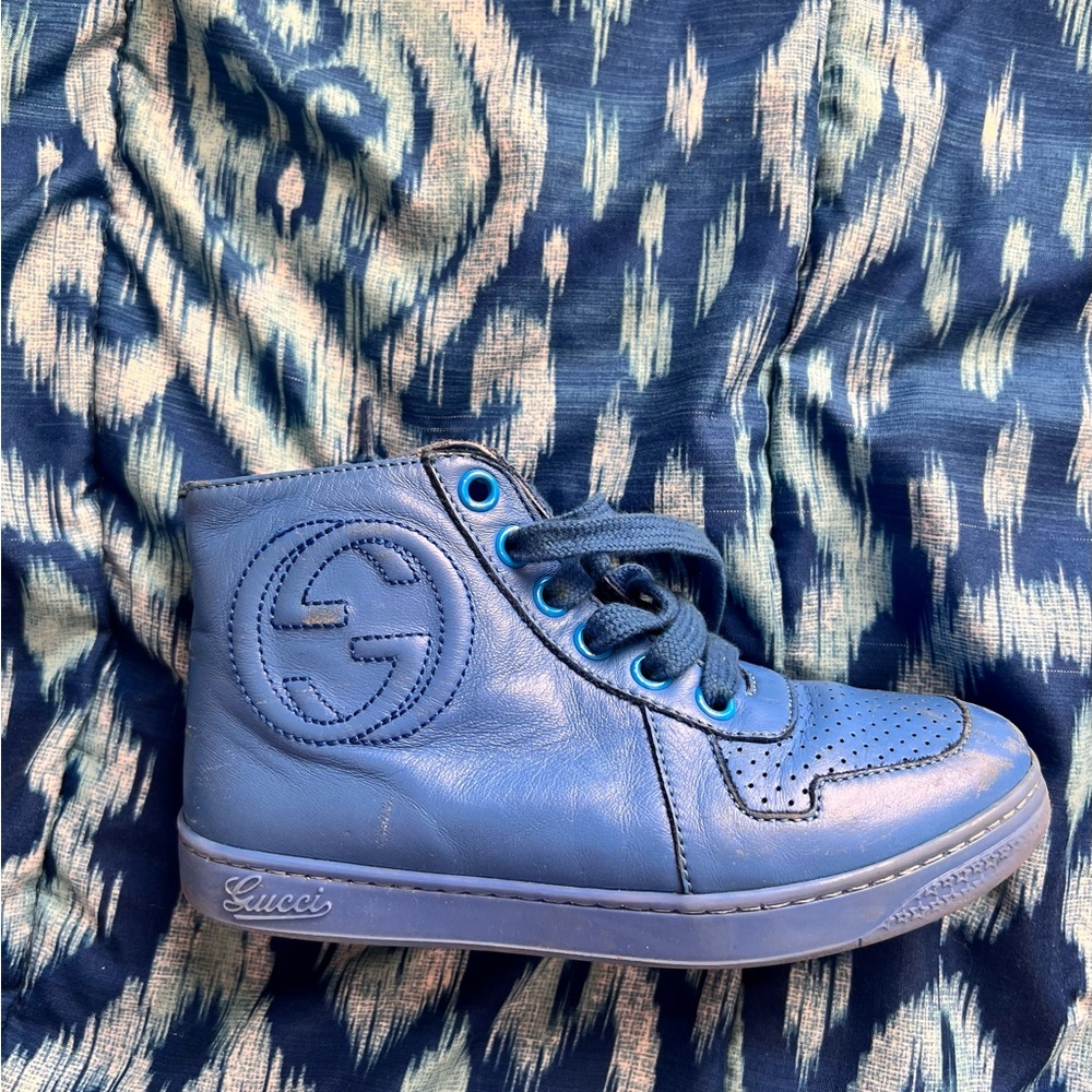 Worn boy Gucci shoes